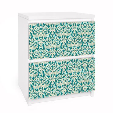 Carta adesiva per mobili IKEA - Malm Cassettiera 2xCassetti - The 12 Muses - Aoide