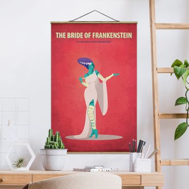 Foto su tessuto da parete con bastone - Poster del film La moglie di Frankenstein II - Verticale 3:2