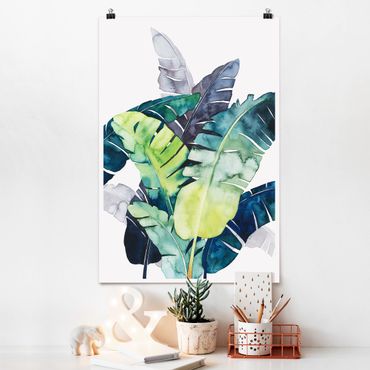 Poster - Exotic Foliage - Banana - Verticale 3:2