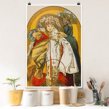 Poster - Alfons Mucha - Poster Repubblica Cecoslovacca - Verticale 3:2