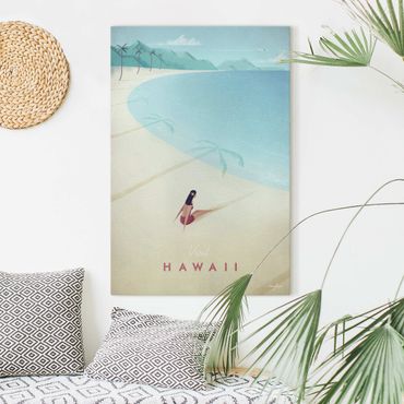 Stampa su tela - Poster Viaggi - Hawaii - Verticale 3:2