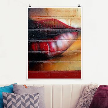 Poster - Mostra Lips Me - Verticale 4:3