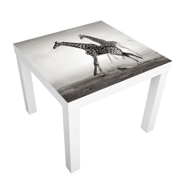 Carta adesiva per mobili IKEA - Lack Tavolino Giraffe hunting