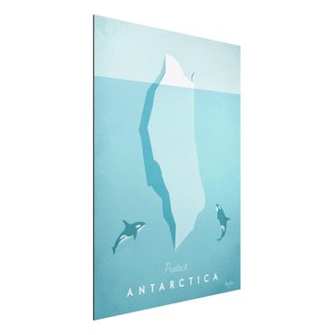 Stampa su alluminio - Poster di viaggio - Antartide - Verticale 4:3