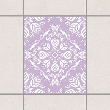 Adesivo per piastrelle - Rosamunde Lavender 25cm x 20cm