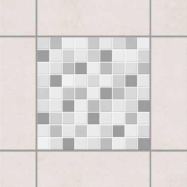 Adesivo per piastrelle - Mosaic Tiles Winter Set 25cm x 20cm