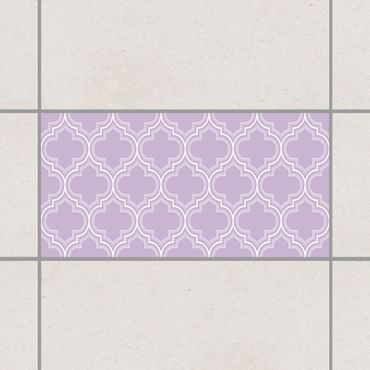 Adesivo per piastrelle - Retro Lavender Morocco 25cm x 20cm
