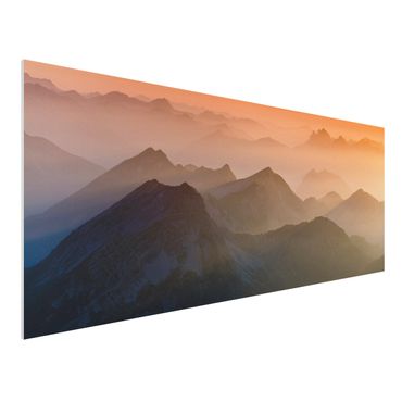 Quadro in forex - View Of The Zugspitze - Panoramico
