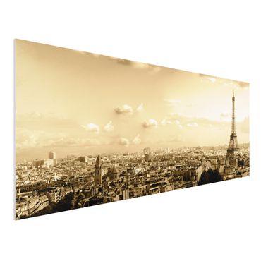 Quadro in forex - I Love Paris - Panoramico