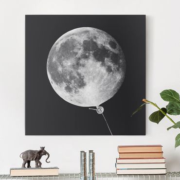 Quadri su tela - Balloon Con La Luna