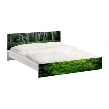 Carta adesiva per mobili IKEA - Malm Letto basso 180x200cm Japanese Forest