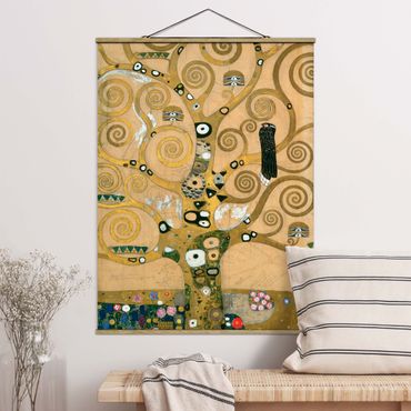Foto su tessuto da parete con bastone - Gustav Klimt - Tree Of Life - Verticale 4:3