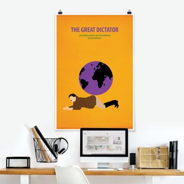 Poster - Poster del film Il grande dittatore - Verticale 3:2