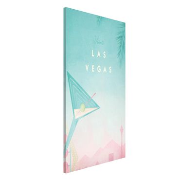 Lavagna magnetica - Poster Viaggi - Viva Las Vegas - Formato verticale 4:3