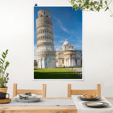 Poster - La torre pendente di Pisa - Verticale 3:2