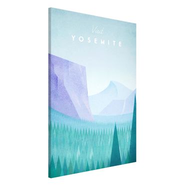Lavagna magnetica - Poster Viaggi - Yosemite Park - Formato verticale 2:3