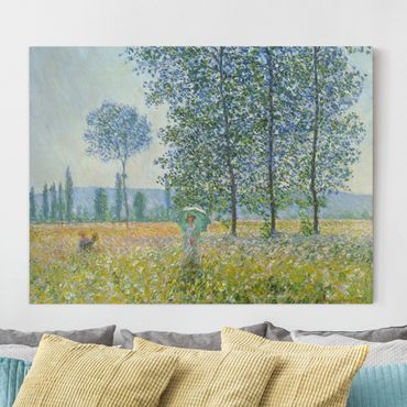 Quadri su tela - Claude Monet - campo in primavera