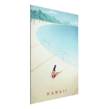 Stampa su alluminio - Poster Viaggi - Hawaii - Verticale 4:3
