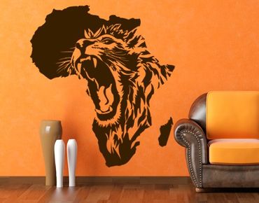 Adesivo murale No.CG135 The Heart of Africa