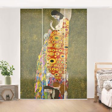 Tende scorrevoli set - Gustav Klimt - Hope