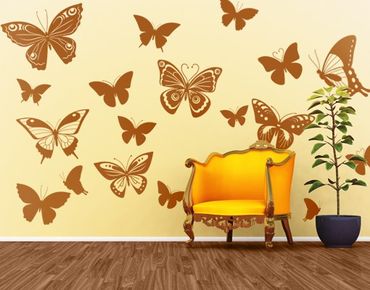 Adesivo murale no.EG38 Butterflies 2