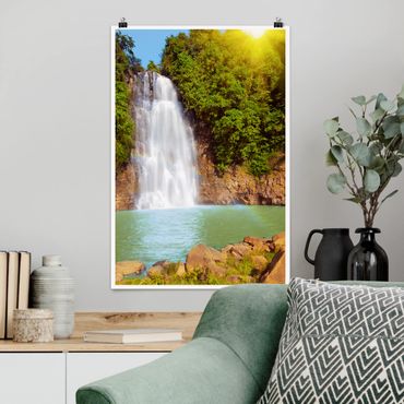 Poster - Waterfall Romance - Verticale 3:2