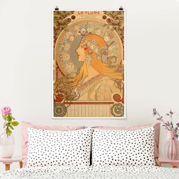 Poster - Alfons Mucha - Segni dello zodiaco - Verticale 3:2