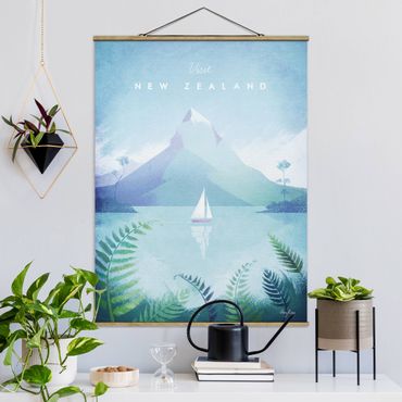 Foto su tessuto da parete con bastone - Poster Viaggi - Nuova Zelanda - Verticale 4:3