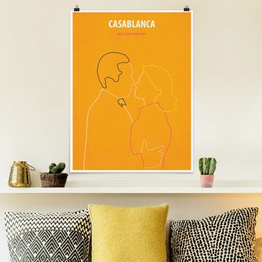 Poster - Film Poster Casablanca - Verticale 4:3