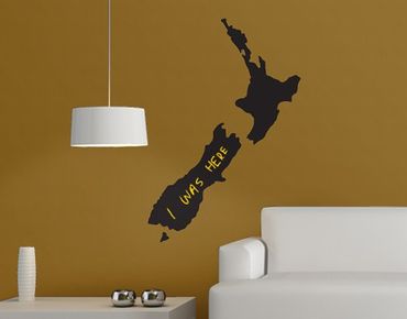 Adesivo murale lavagna no.AC82 New Zealand