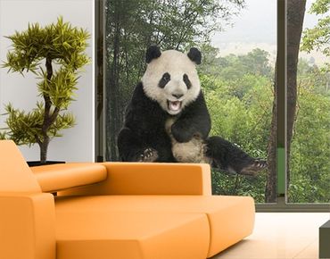 Adesivi da finestra no.501 Laughing Panda