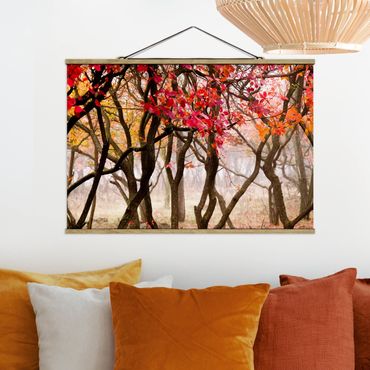 Foto su tessuto da parete con bastone - Giappone In autunno - Orizzontale 2:3