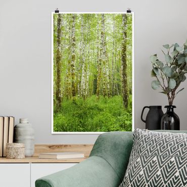 Poster - Hoh Rain Forest nel Parco Nazionale olimpica - Verticale 3:2