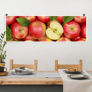 Poster - succosa mela - Panorama formato orizzontale