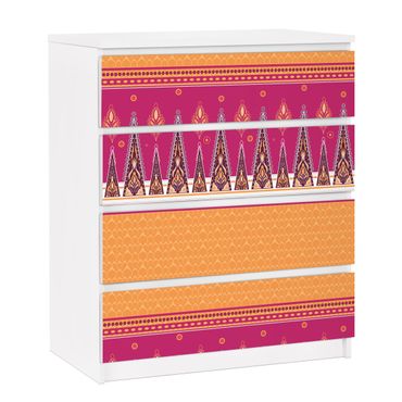 Carta adesiva per mobili IKEA - Malm Cassettiera 4xCassetti - Summer Sari