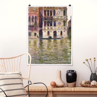 Poster - Claude Monet - Palazzo Dario - Verticale 4:3