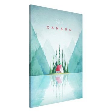 Lavagna magnetica - Poster di viaggio - Canada - Formato verticale 2:3