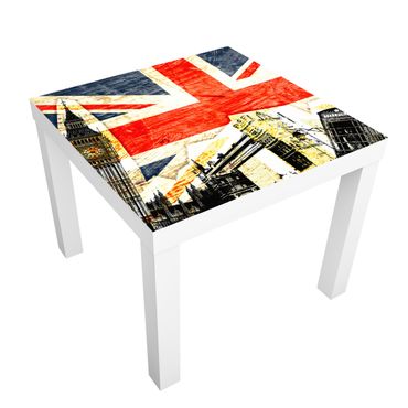 Carta adesiva per mobili IKEA - Lack Tavolino This is London!