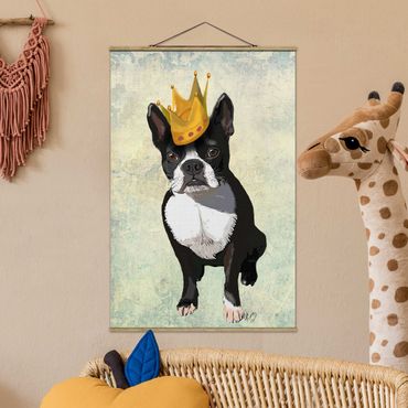 Foto su tessuto da parete con bastone - Ritratto Animal - Terrier Re - Verticale 3:2