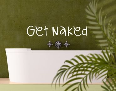 Adesivo murale no.EV24 Get Naked