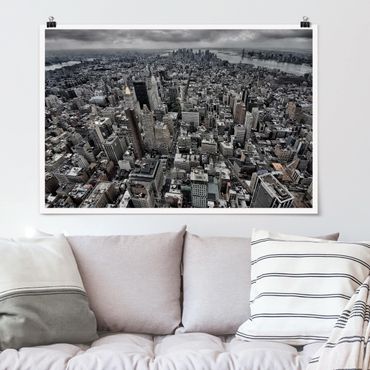 Poster - View Over Manhattan - Orizzontale 2:3