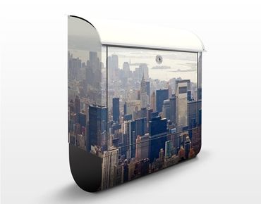 Cassetta postale Morning In New York 39x46x13cm