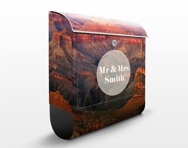 Cassetta postale personalizzata Grand Canyon After Sundown 39x46x13cm