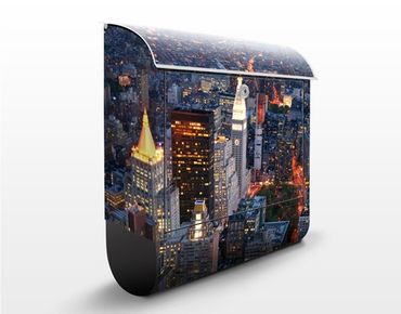 Cassetta postale Manhattan Lights 39x46x13cm