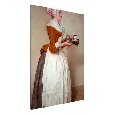 Lavagna magnetica - Jean Etienne Liotard - La ragazza del cioccolato - Formato verticale 2:3