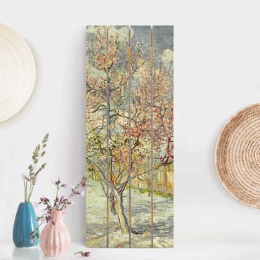 Stampa su legno - Vincent Van Gogh - Peach Blossom - Verticale 5:2