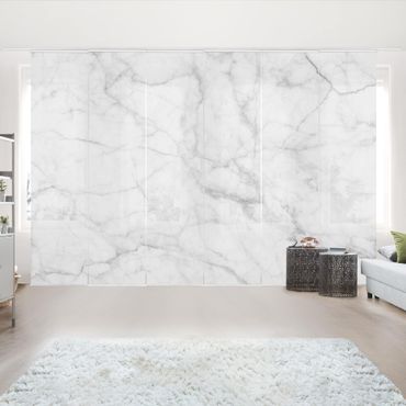 Tende scorrevoli set - Bianco Carrara