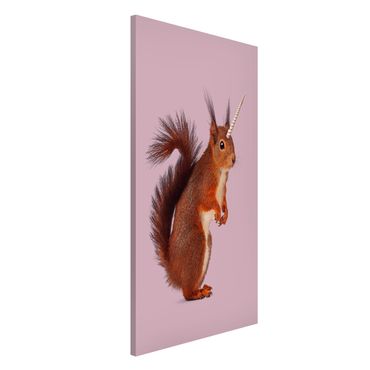 Lavagna magnetica - Unicorn Squirrel - Formato verticale 4:3