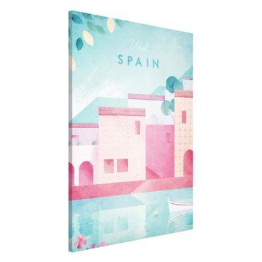 Lavagna magnetica - Poster di viaggio - Spagna - Formato verticale 2:3
