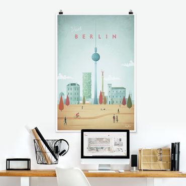 Poster - Poster viaggio - Berlino - Verticale 3:2